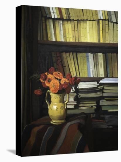 The Library-Félix Vallotton-Premier Image Canvas