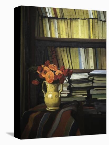 The Library-Félix Vallotton-Premier Image Canvas