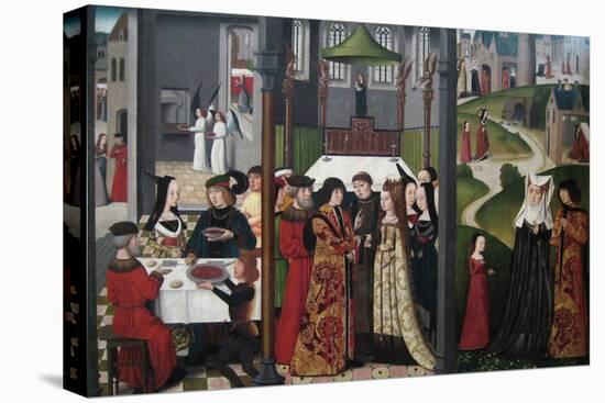 The Life and Miracles of Saint Godelieve, Polyptych, Last Quarter of 15th Century-null-Stretched Canvas