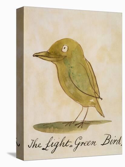 The Light Green Bird-Edward Lear-Premier Image Canvas