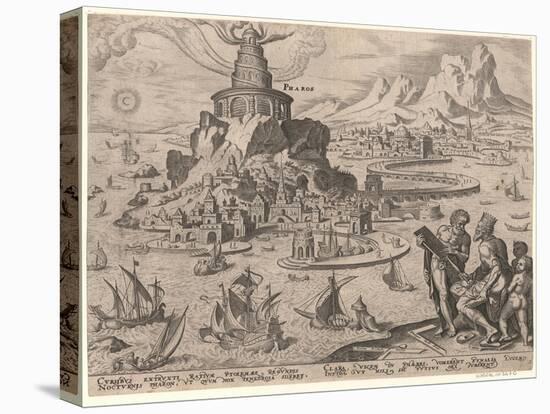 The Lighthouse at Alexandria after Maarten Van Heemskerck, 1572-Philipp Galle-Premier Image Canvas