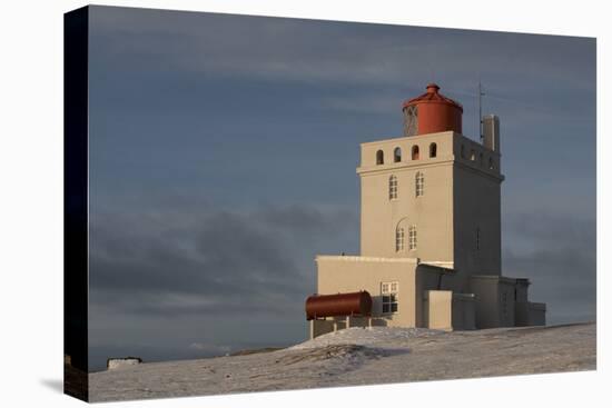 The Lighthouse at Dyrholaey in Iceland-Niki Haselwanter-Premier Image Canvas