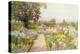 The Lily Border at Great Tangley Manor, Surrey-Thomas H. Hunn-Premier Image Canvas