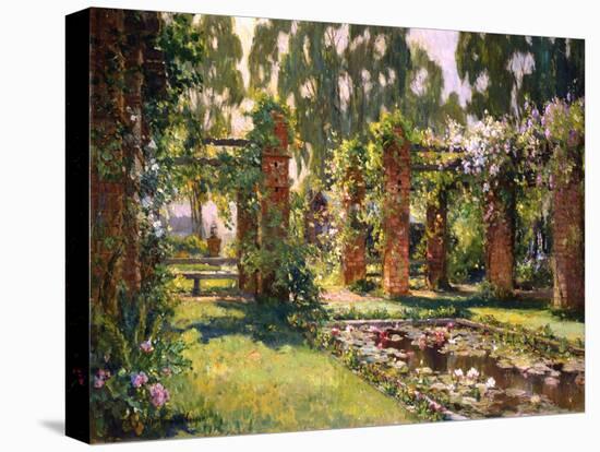 The Lily Pond-Colin Campbell-Stretched Canvas