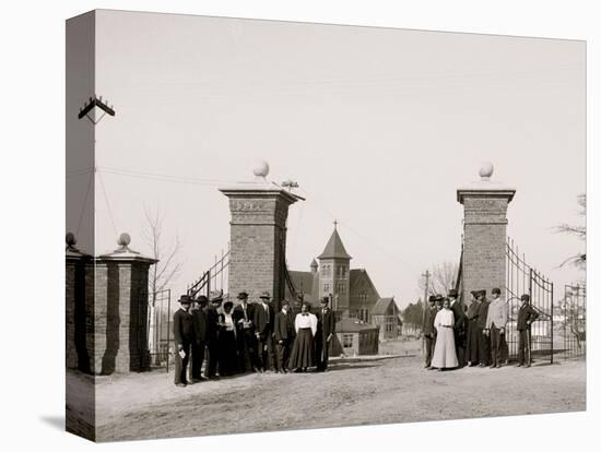 The Lincoln Gates, Tuskegee Institute, Ala.-null-Stretched Canvas