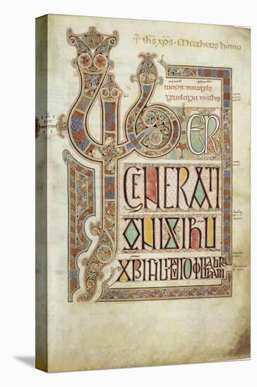 The Lindisfarne Gospels, 715-721-null-Premier Image Canvas