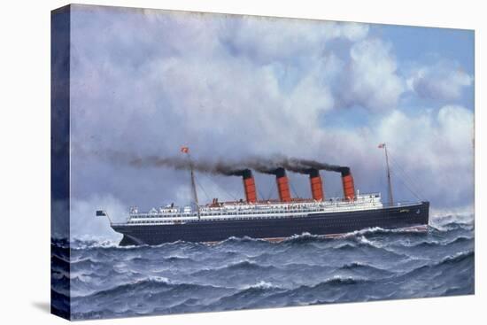 The Liner 'Lusitania', 1908-Antonio Jacobsen-Premier Image Canvas