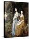 The Linley Sisters (Mrs. Sheridan and Mrs. Tickell) 1771/72-Thomas Gainsborough-Premier Image Canvas