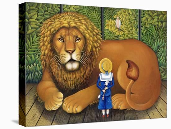 The Lion and Albert, 2001-Frances Broomfield-Premier Image Canvas