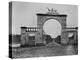 The Lion Gate at Mote Park, the Crofton Family Home, C.1859-Augusta Crofton-Premier Image Canvas