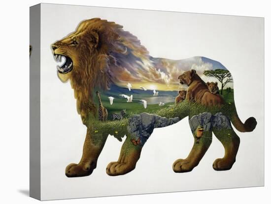 The Lion King-John Van Straalen-Premier Image Canvas