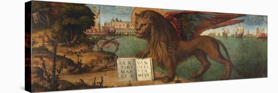 The Lion of Saint Mark, by Carpaccio, Vittore (1460-1526). Tempera on Canvas, 1516. Dimension: 130X-Vittore Carpaccio-Premier Image Canvas