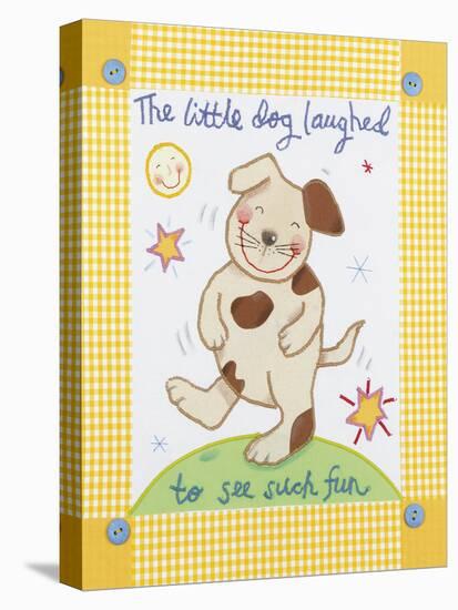 The Little Dog Laughed-Sophie Harding-Stretched Canvas