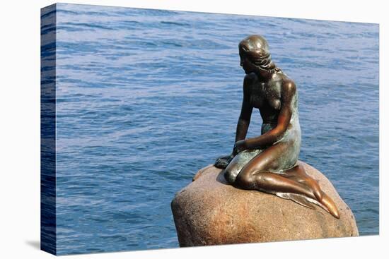 The Little Mermaid, Copenhagen, Denmark-Edward Ladell-Premier Image Canvas