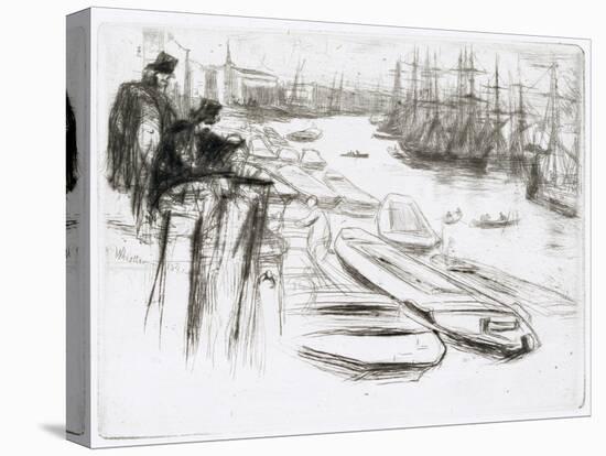 The Little Pool, No.1-James Abbott McNeill Whistler-Premier Image Canvas