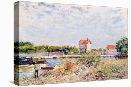 The Loing at Saint-Mammes, 1885-Alfred Sisley-Premier Image Canvas