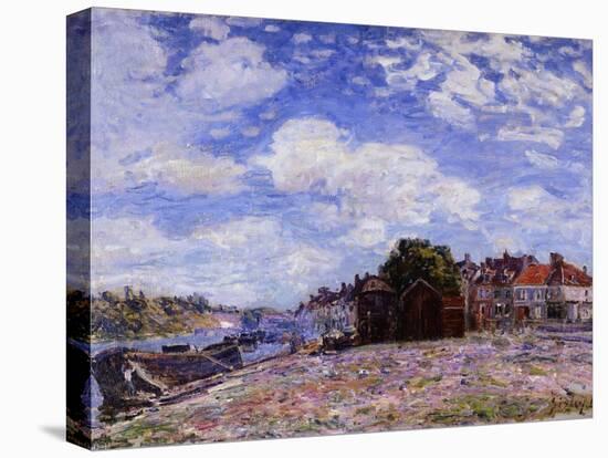 The Loing at Saint-Mammès-Alfred Sisley-Premier Image Canvas