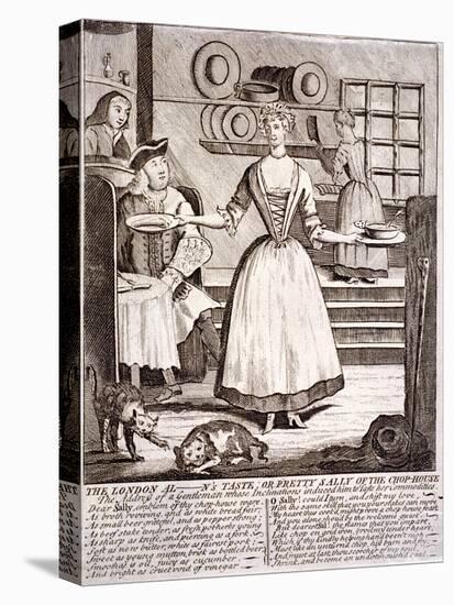 The London Al - N's Taste, or Pretty Sally of the Chop-House, 1750-null-Premier Image Canvas