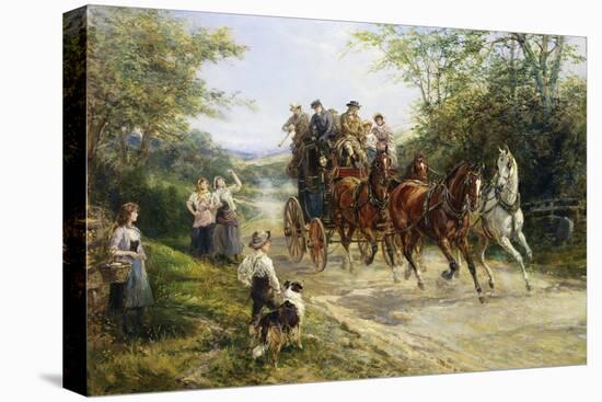 The London Coach-Heywood Hardy-Premier Image Canvas