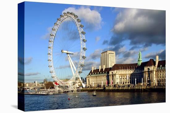 The London Eye, London-Peter Thompson-Premier Image Canvas