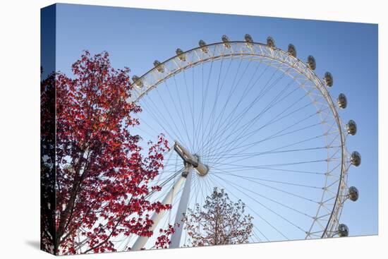 The London Eye on a Bright Sunny Day, London, England, United Kingdom, Europe-Charlie Harding-Premier Image Canvas