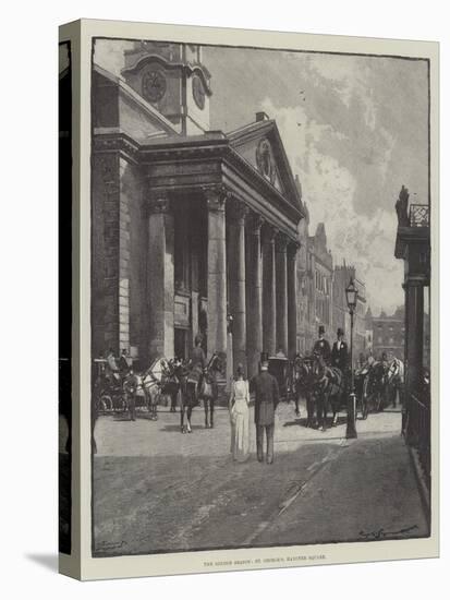 The London Season, St George's, Hanover Square-George L. Seymour-Premier Image Canvas