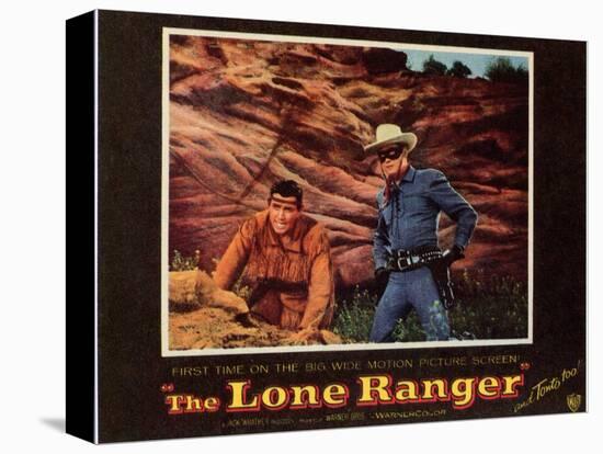 The Lone Ranger, 1956-null-Stretched Canvas