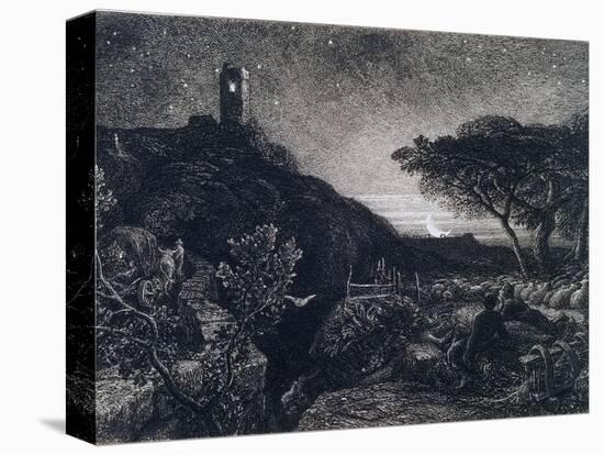 The Lonely Tower, 1879-Samuel Palmer-Premier Image Canvas