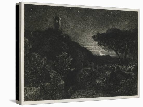 The Lonely Tower, 1879-Samuel Palmer-Premier Image Canvas