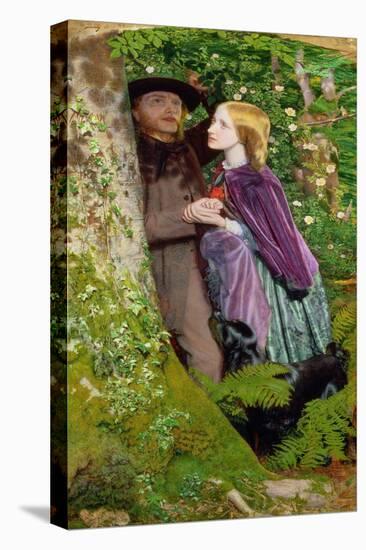 The Long Engagement, 1859 (Oil on Canvas)-Arthur Hughes-Premier Image Canvas