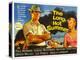 The Long, Hot Summer, UK Movie Poster, 1958-null-Stretched Canvas