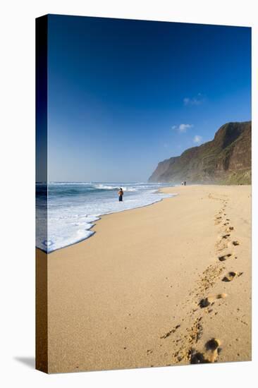 The Long Stretches of Beach, Polihale State Beach Park, Kauai, Hawaii-Micah Wright-Premier Image Canvas