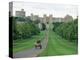 The Long Walk and Windsor Castle, Windsor, Berkshire, England, United Kingdom-Adam Woolfitt-Premier Image Canvas