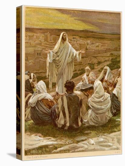 The Lord's Prayer - St Luke, Chapter 11 - Bible-James Jacques Joseph Tissot-Premier Image Canvas