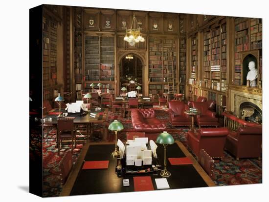 The Lords Library, Houses of Parliament, Westminster, London, England, United Kingdom-Adam Woolfitt-Premier Image Canvas