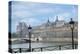 The Louvre Palace And Seine River-Cora Niele-Premier Image Canvas