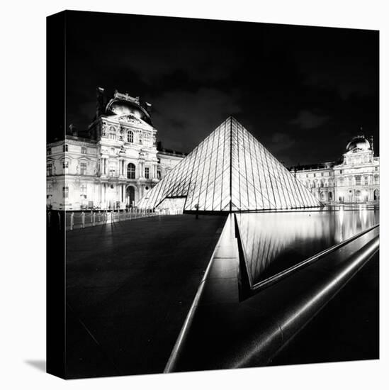 The Louvre, Study 4, Paris, France-Marcin Stawiarz-Stretched Canvas