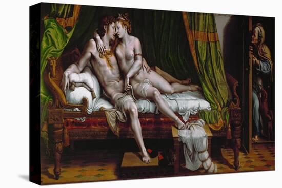 The Lovers. (1524-1526)-Giulio Romano-Premier Image Canvas
