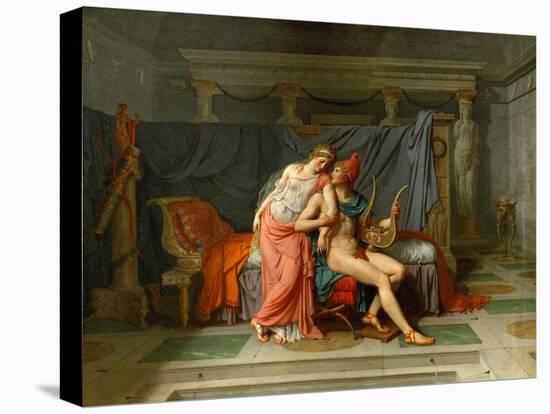 The Loves of Helen and Paris-Jacques Louis David-Premier Image Canvas