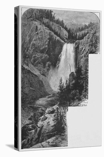 'The Lower Falls', 1883-Unknown-Premier Image Canvas