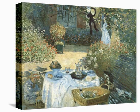 The Luncheon-Claude Monet-Stretched Canvas