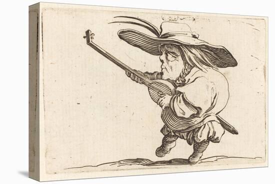 The Lute Player, c.1622-Jacques Callot-Premier Image Canvas