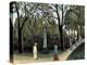 The Luxembourg Gardens, Monument to Chopin, 1909-Henri Rousseau-Premier Image Canvas