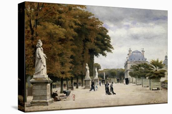 The Luxembourg Gardens, Paris, France-Stanislas-Victor-Edmond Lepine-Premier Image Canvas