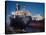The M.E. Lombardi Docked Next to Esso Oil Tanker Little Rock at Shipyards-Dmitri Kessel-Premier Image Canvas