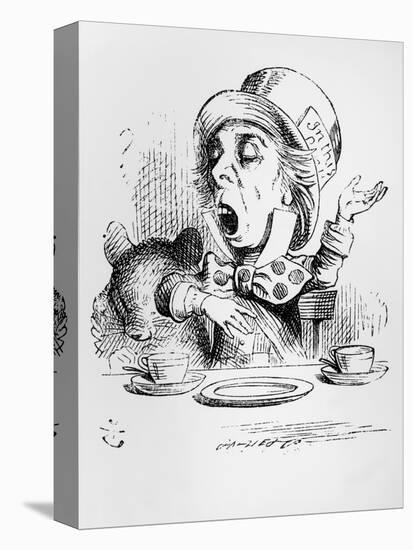 The Mad Hatter, Illustration from Alice's Adventures in Wonderland, by Lewis Carroll, 1865-John Tenniel-Premier Image Canvas
