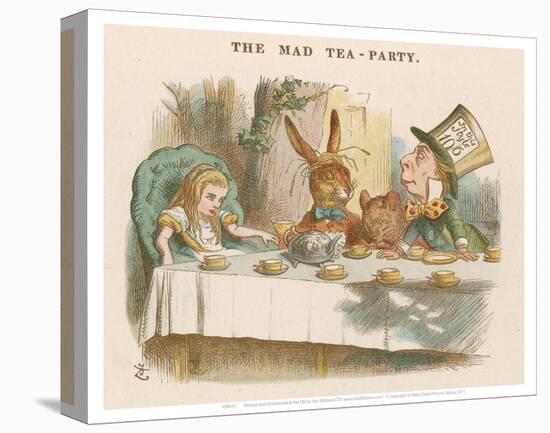 The Mad Tea Party-null-Stretched Canvas
