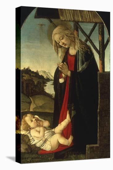 The Madonna Adoring the Christ Child-Sandro Botticelli-Premier Image Canvas