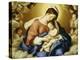 The Madonna and Child in Glory with Cherubs-Giovanni Battista Salvi da Sassoferrato-Premier Image Canvas