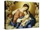 The Madonna and Child in Glory with Cherubs-Giovanni Battista Salvi da Sassoferrato-Premier Image Canvas